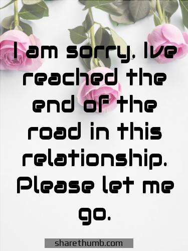 message to ex girlfriend after break up